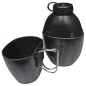 Preview: MFH Brit. Canteen, black, mug with handle, 850 ml